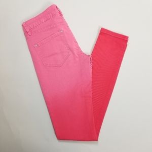 Club Monaco Pink Ombre Skinny Jeans